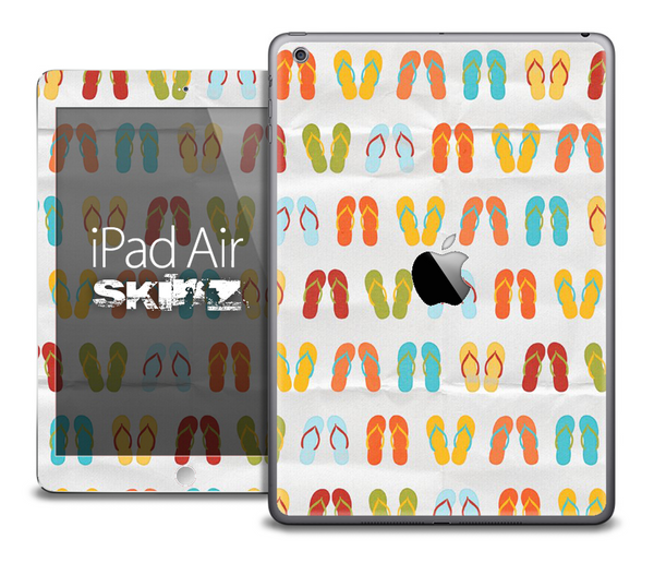 The Vintage Flip Flops Skin for the iPad Air