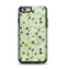 The Vintage Green Tiny Floral Apple iPhone 6 Otterbox Symmetry Case Skin Set
