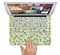 The Vintage Green Tiny Floral Skin Set for the Apple MacBook Pro 15" with Retina Display