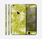 The Vintage Green & White Floral Pattern Skin for the Apple iPhone 6 Plus