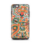 The Vintage Hand-Painted Coral Abstract Pattern Apple iPhone 6 Plus Otterbox Symmetry Case Skin Set