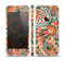 The Vintage Hand-Painted Coral Abstract Pattern Skin Set for the Apple iPhone 5s
