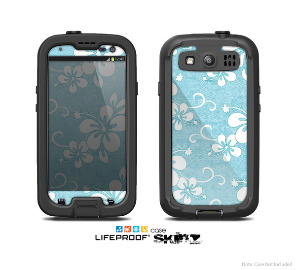 The Vintage Hawaiian Floral Skin For The Samsung Galaxy S3 LifeProof Case