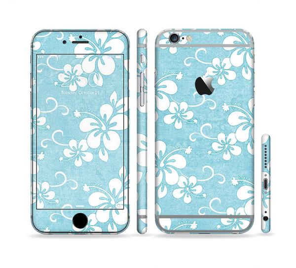 The Vintage Hawaiian Floral Sectioned Skin Series for the Apple iPhone 6 Plus