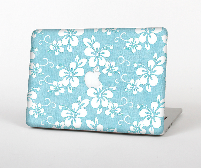 The Vintage Hawaiian Floral Skin Set for the Apple MacBook Pro 15" with Retina Display