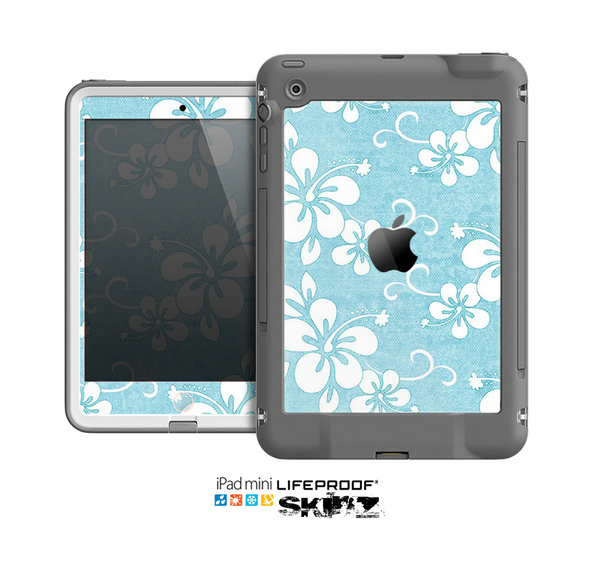 The Vintage Hawaiian Floral Skin for the Apple iPad Mini LifeProof Case