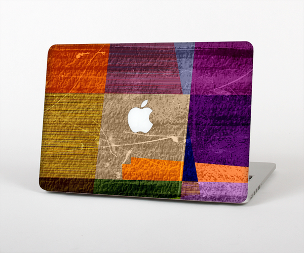 The Vintage Highlighted Panels of Color Skin Set for the Apple MacBook Pro 15" with Retina Display