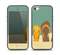 The Vintage His & Her Flip Flops Beach Scene Skin Set for the iPhone 5-5s Skech Glow Case