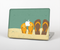 The Vintage His & Her Flip Flops Beach Scene Skin Set for the Apple MacBook Pro 15" with Retina Display