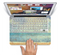 The Vintage Ocean Vintage Surface Skin Set for the Apple MacBook Pro 13" with Retina Display