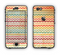 The Vintage Orange and Multi-Color Chevron Pattern V4 Apple iPhone 6 Plus LifeProof Nuud Case Skin Set
