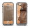 The Vintage Paper-Wrapped Wood Planks Apple iPhone 5c LifeProof Fre Case Skin Set