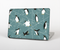 The Vintage Penguin Blue Collage Skin Set for the Apple MacBook Pro 15" with Retina Display