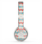 The Vintage Red & Blue Chevron Pattern Skin for the Beats by Dre Solo 2 Headphones