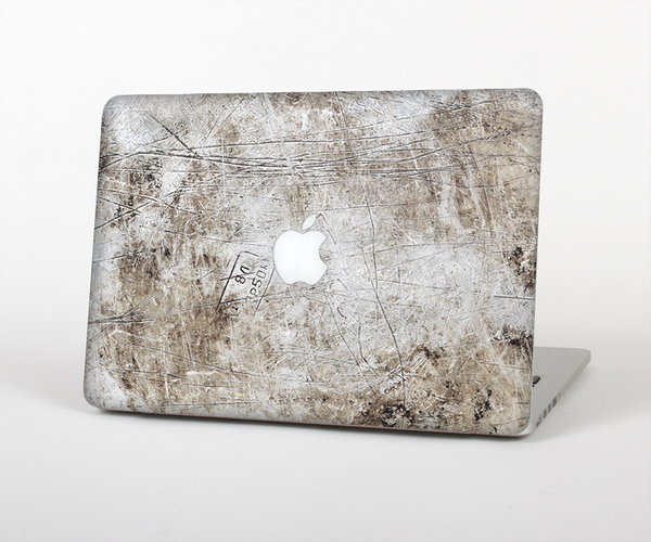 The Vintage Scratched and Worn Surface Skin Set for the Apple MacBook Pro 15" with Retina Display