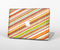 The Vintage Slanted Color Stripes Skin Set for the Apple MacBook Pro 13" with Retina Display