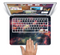 The Vintage Stormy Sky Skin Set for the Apple MacBook Pro 15" with Retina Display