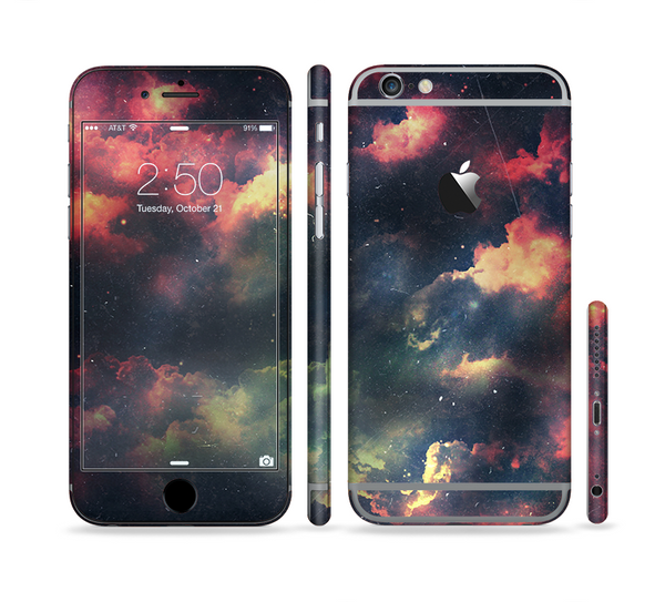 The Vintage Stormy Sky Sectioned Skin Series for the Apple iPhone 6 Plus