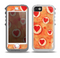 The Vintage Subtle Red and Orange Hearts Skin for the iPhone 5-5s OtterBox Preserver WaterProof Case