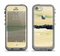 The Vintage Subtle Yellow Beach Scene Apple iPhone 5c LifeProof Fre Case Skin Set