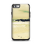 The Vintage Subtle Yellow Beach Scene Apple iPhone 6 Otterbox Symmetry Case Skin Set