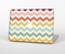 The Vintage Summer Colored Chevron V4 Skin Set for the Apple MacBook Pro 13" with Retina Display