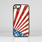 The Vintage Tan American Flag Skin-Sert for the Apple iPhone 5c Skin-Sert Case
