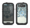 The Vintage Tan & Black Top Swirled Design Samsung Galaxy S3 LifeProof Fre Case Skin Set