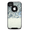 The Vintage Tan & Black Top Swirled Design Skin for the iPhone 4-4s OtterBox Commuter Case