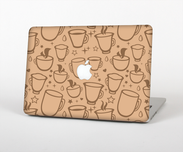 The Vintage Vector Coffee Mugs Skin Set for the Apple MacBook Pro 15"