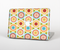 The Vintage Vector Color Circle Pattern Skin Set for the Apple MacBook Pro 13" with Retina Display