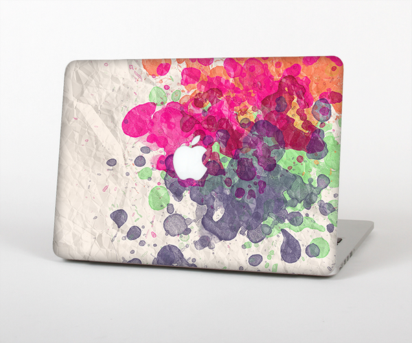 The Vintage WaterColor Droplets Skin Set for the Apple MacBook Pro 15"