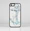 The Vintage White and Blue Anchor Illustration Skin-Sert Case for the Apple iPhone 5/5s