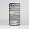 The Vintage Wooden Planks with Yellow Paint Skin-Sert Case for the Apple iPhone 5/5s