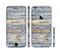 The Vintage Wooden Planks with Yellow Paint Sectioned Skin Series for the Apple iPhone 6 Plus