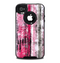 The Vintage Worn Pink Paint Skin for the iPhone 4-4s OtterBox Commuter Case