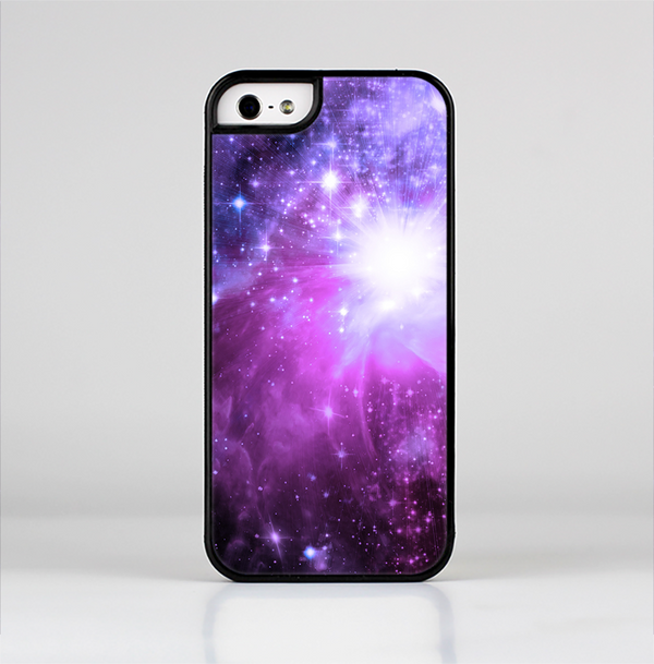 The Violet Glowing Nebula Skin-Sert Case for the Apple iPhone 5/5s