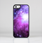 The Violet Glowing Nebula Skin-Sert for the Apple iPhone 5c Skin-Sert Case