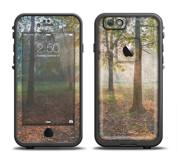 The Vivia Colored Sunny Forrest Apple iPhone 6/6s LifeProof Fre Case Skin Set