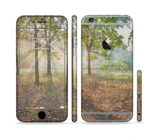 The Vivia Colored Sunny Forrest Sectioned Skin Series for the Apple iPhone 6 Plus