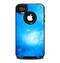 The Vivid Blue Fantasy Surface Skin for the iPhone 4-4s OtterBox Commuter Case