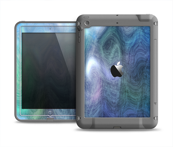 The Vivid Blue Sagging Painted Surface Apple iPad Mini LifeProof Fre Case Skin Set