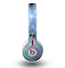 The Vivid Blue Sagging Painted Surface Skin for the Beats by Dre Mixr Headphones