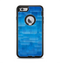 The Vivid Blue Techno Lines Apple iPhone 6 Plus Otterbox Defender Case Skin Set