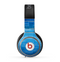 The Vivid Blue Techno Lines Skin for the Beats by Dre Pro Headphones