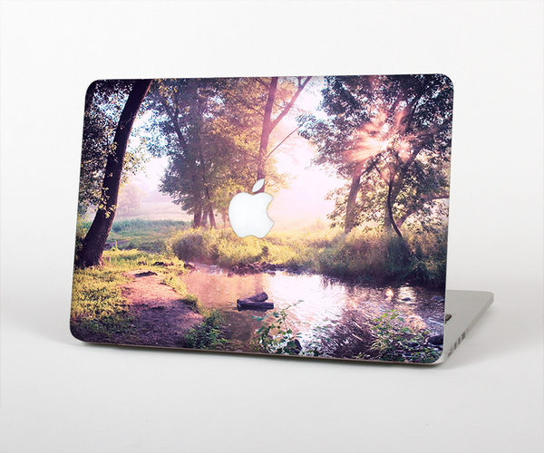 The Vivid Colored Forrest Scene Skin Set for the Apple MacBook Pro 13" with Retina Display