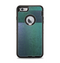 The Vivid Emerald Green Sponge Texture Apple iPhone 6 Plus Otterbox Defender Case Skin Set