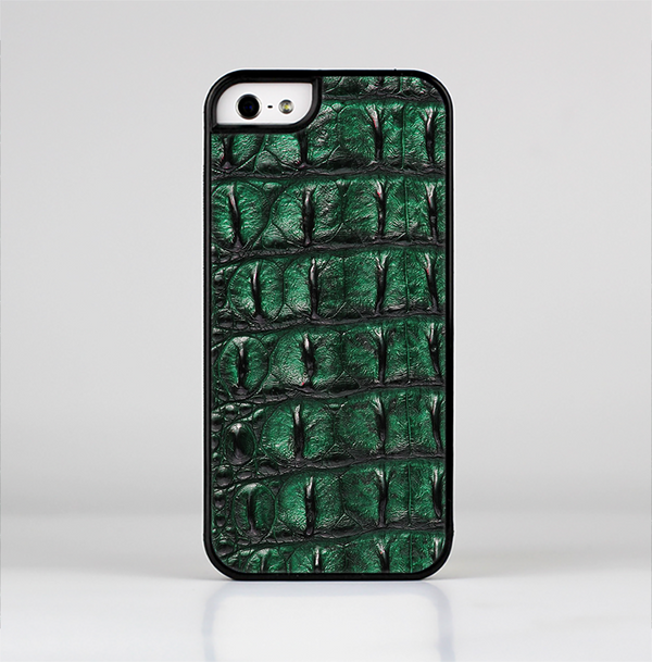 The Vivid Green Crocodile Skin Skin-Sert Case for the Apple iPhone 5/5s