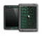 The Vivid Green Crocodile Skin Apple iPad Mini LifeProof Fre Case Skin Set