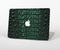 The Vivid Green Crocodile Skin Skin Set for the Apple MacBook Pro 15"